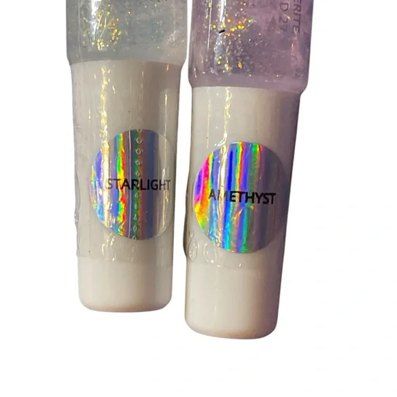 Anthropologie 2 lip oils Lavender Stardust New - Picture 3 of 3